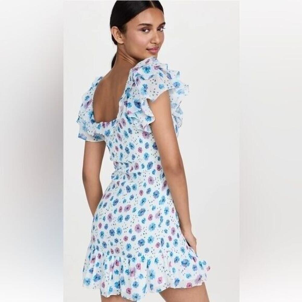 *NWT LoveShackFancy Kodie Dress in Deep Cotton Candy - Picture 2 of 12